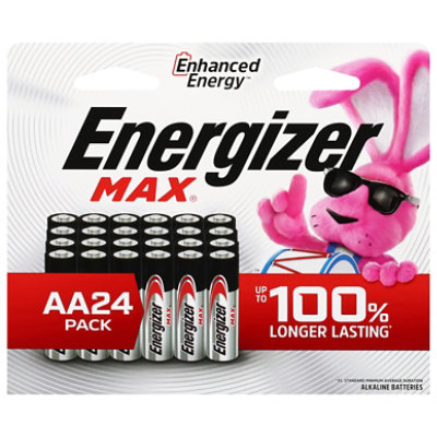 Energizer Max Alkaline Aa Batteries - 24 Pack - 24 CT - Image 1