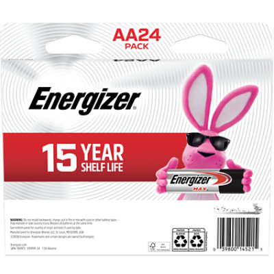 Energizer Max Alkaline Aa Batteries - 24 Pack - 24 CT - Image 2
