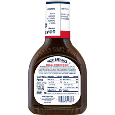 Sweet Baby Ray's Buffalo Barbecue Sauce 18 Oz - 18 OZ - Image 5