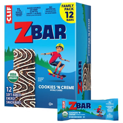 Zbar Chocolate Chip Organic Soft-Baked Energy Snack Granola Bars - 12 Count  - vons