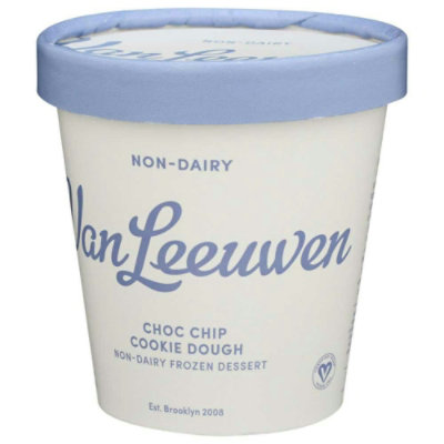 Van Leeuwen Non Dairy Chocolate Chip Cookie Dough Ice Cream, 14 Fluid Ounce (Pack of 8) - Image 2
