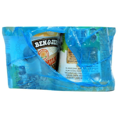 Ben and Jerrys Milk and Cookies Non Dairy Ice Cream, 1 Pint (Pack of 8) - Image 4