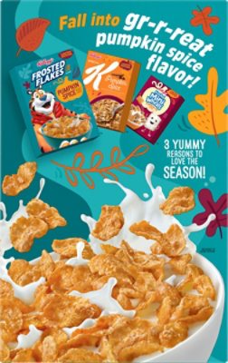 Frosted Flakes Cereal Pumpkin Spice 15.4oz - 15.4 OZ - Image 5