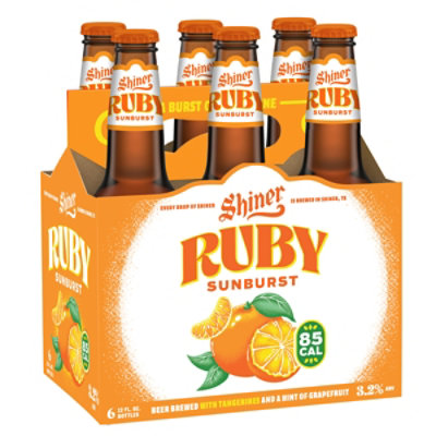 Shiner Ruby Sunburst 6pk Bottle In Cans - 6-12 FZ - Image 1