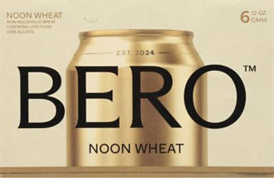 Bero Non-alc Noon Wheat In Cans - 6-12 FZ - Image 5