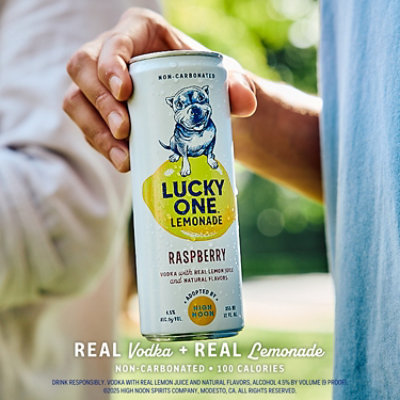 Lucky One Lemonade Raspberry 4pk - 4-355 ML - Image 3