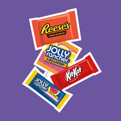 Sweets And Chocolate Snack Size Bar Party Bag Asst Sub Jolly Rancher Lollipops, Jolly Rancher Stix, - 30.54OZ - Image 3