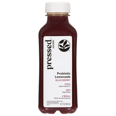 Pressed Juicery Probiotic Blackberry Lemonade 15.2fz - 15.2 FZ - Image 1