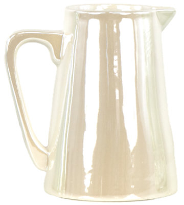 Overjoyed Boutique Pitcher Vase Large White - Each - Image 1