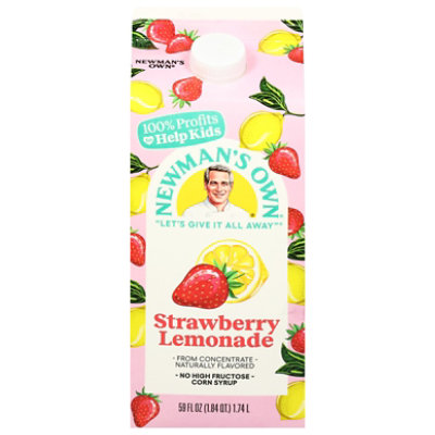 Newmans Own Lemonade Virgin Pink Lemonade Chilled - 59 Fl