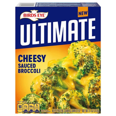 Birds Eye Ultimate Cheesy Sauced Broccoli Frozen Vegetables Dinner Sides 11 Oz. - 11 OZ - Image 1