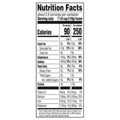 Birds Eye Ultimate Cheesy Sauced Broccoli Frozen Vegetables Dinner Sides 11 Oz. - 11 OZ - Image 4