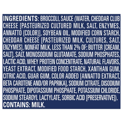 Birds Eye Ultimate Cheesy Sauced Broccoli Frozen Vegetables Dinner Sides 11 Oz. - 11 OZ - Image 5