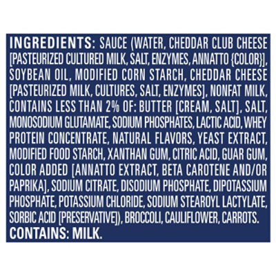 Birds Eye Ultimate Cheesy Sauced California Blend, Frozen Vegetables, Dinner Sides, 11 Oz - 11 OZ - Image 5