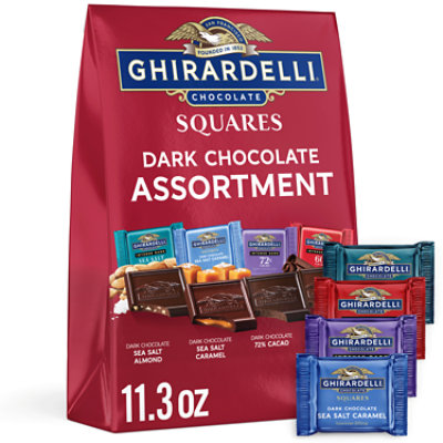 Ghirardelli Dark Chocolate Squares Assortment - 11.3 Oz - Image 1