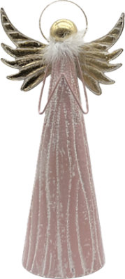 Gilded Pink Angel Large - Each - Image 1