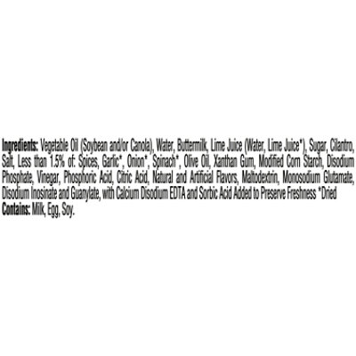 Hidden Valley Cilantro Lime Ranch Condiment And Dressing, Easy Squeeze Bottle, 16 Fluid Ounces - 16 FZ - Image 3