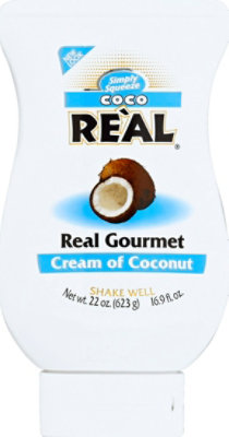 Re'al Coconut Coco Cream, 50 cl, 16.9 Fluid Ounces (Pack Of 12) - Image 1