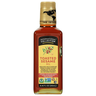 Internation Collection Toasted Sesame Oil, 8.45 Oz -- 6 Per Case. - Image 1