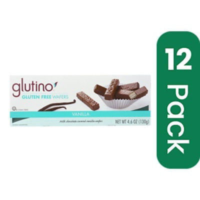 Glutino Vanilla Wafers, 4.6-Ounce Boxes (Pack of 12) - Image 1