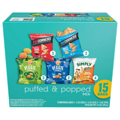 Frito Lay Puff And Pop Mix Variety Pack - 15 Count - Image 2