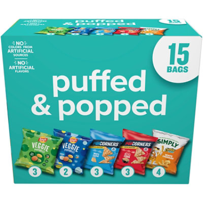 Frito Lay Puff And Pop Mix Variety Pack - 15 Count - Image 2