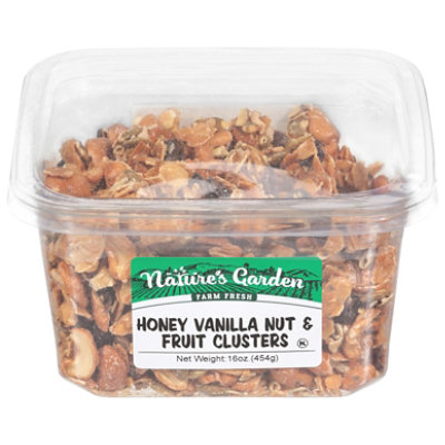 Natures Garden Honey Vanilla Nut & Fruit Clusters - 16 OZ - Image 2
