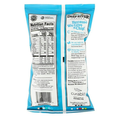 Deep River Salt & Vinegar Kettle Chips 2 oz (Pack of 24) - Image 3