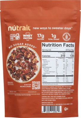 Nutrail Granola Protein Chocolate Nut - 8 OZ - Image 5