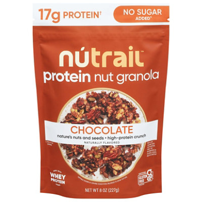 Nutrail Granola Protein Chocolate Nut - 8 OZ - Image 1