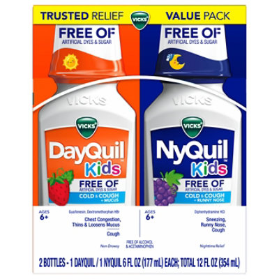 Vicks Dqnq Kids Free Of Comb Pk 6oz - 12 OZ - Image 1