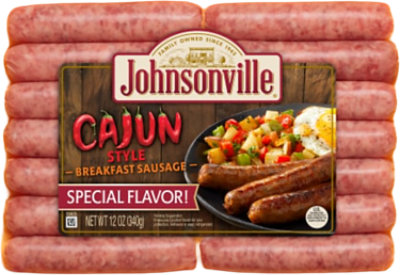 Johnsonville Cajun Style Breakfast Pork Sausage 12 Oz - 12 OZ - Image 1