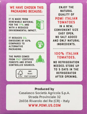 Pomi Tomatoes Crushed Garlic - 13.8 OZ - Image 5