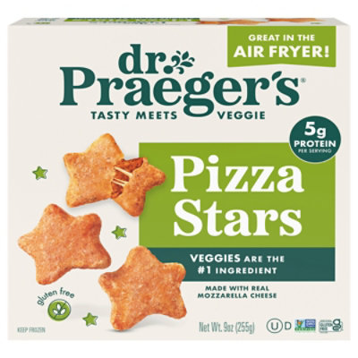 Dr Praeger Snack Pizza Stars - 9 OZ - Image 1