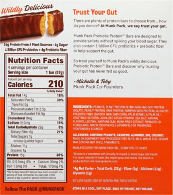 Munk Pack Protein Bar Peanut Butter Cup 4pk - 8.04 OZ - Image 5