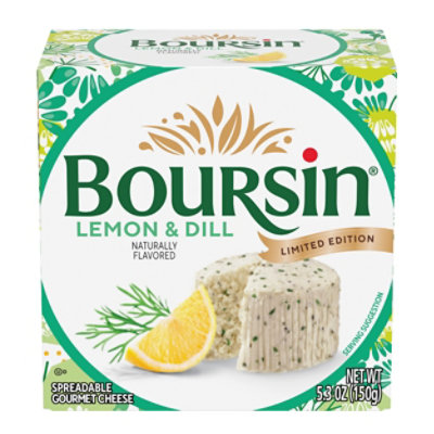 Boursin Lemon & Dill Cheese Spread - EA - Image 2