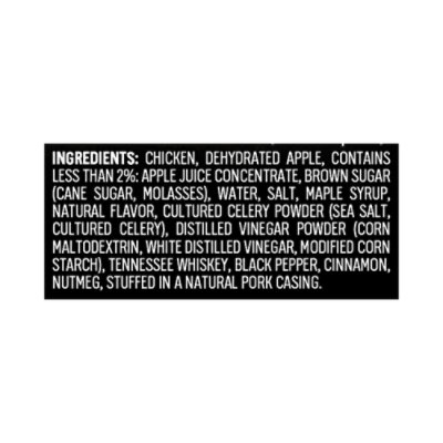 Jack Daniels Chicken Apple Sausage 12 Oz - 12 OZ - Image 3