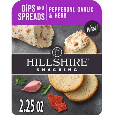 Hillshire Spread Pepperoni Garlic & Herbs 2.25 Oz - 2.25 OZ - Image 1