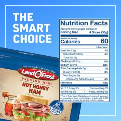 Land Ofrost Premium Hot Honey Ham 15oz - 15 OZ - Image 3