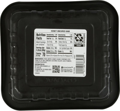 Signature Select Honey Ham Craft Cuts Uncured 9 Oz - 9 OZ - Image 5