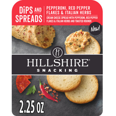 Hillshire Spread Pepperoni Red Pepper Flakes & Italian Herbs 2.25 Oz - 2.25 OZ - Image 1