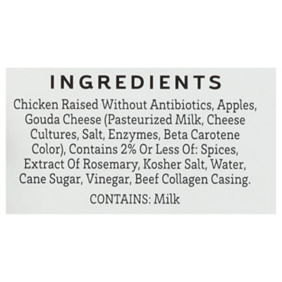 Amylu Apple & Gouda Chicken Sausages 12 Oz - 12 OZ - Image 4