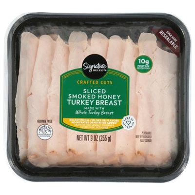 Signature Select Turkey Breast Craft Cuts Smoked Honey 9 Oz - 9 OZ - Image 1