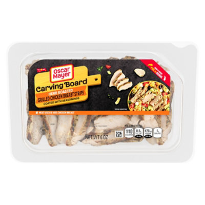 Oscar Mayer Carving Board Herb Roasted Grilled Chicken Breast Strips - 6 Oz - Image 1