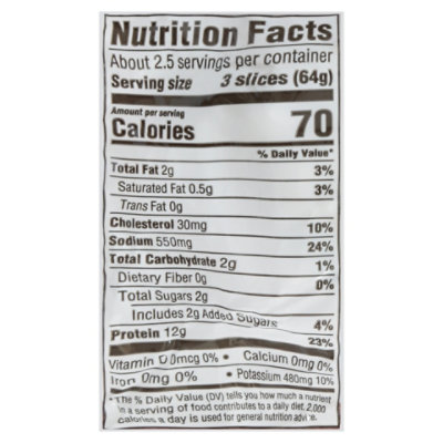 Signature Select Thick Cut Hickory Smoked Canadian Bacon 6 Oz - 6 OZ - Image 3