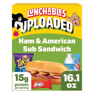 Lunchables Ham & American Cheese Sub Sandwich