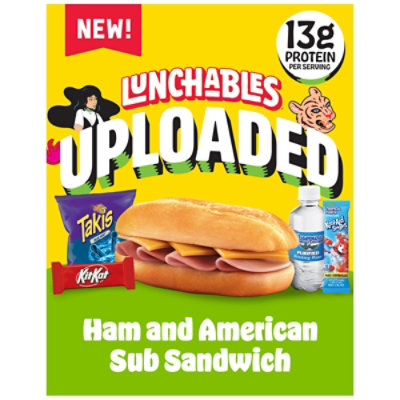 Lunchables Ham & American Cheese Sub Sandwich - 15.91OZ - Image 1