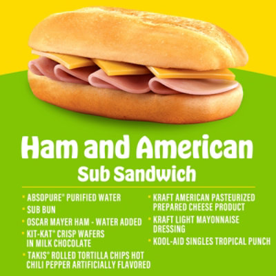Lunchables Ham & American Cheese Sub Sandwich - 15.91OZ - Image 2