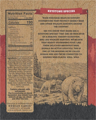 Kodiak Breakfast Bar Cinnamon Oat & Apple - 7.05 OZ - Image 6