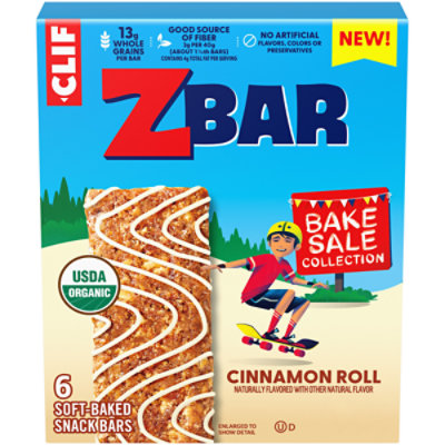 Clif Zbar Cinnamon Roll Energy Bar 7.62 Oz - 7.62 OZ - Image 1